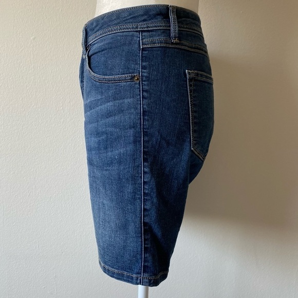 Denim Bermuda Shorts - Picture 4 of 9